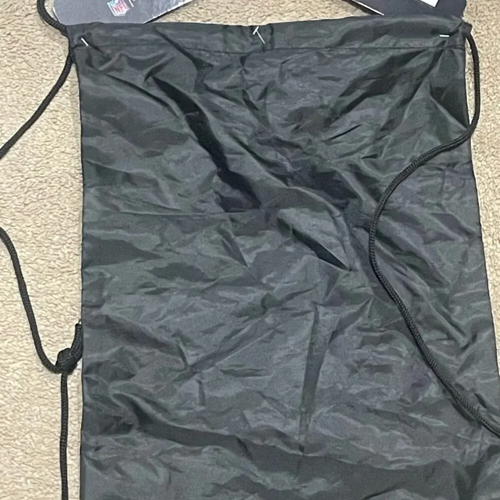 Kansas City Chiefs Black and Red Drawstring Gym Bag for Football fans
